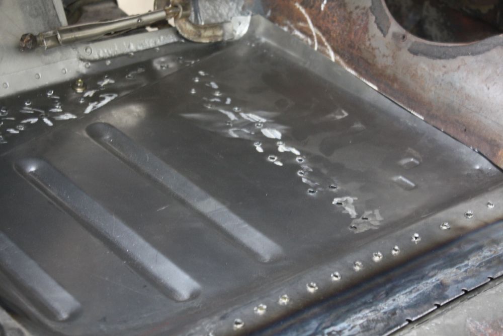 Bodenblech vorne links Giulietta 1300