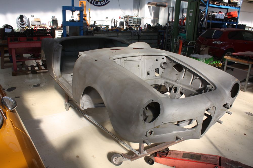 Giulietta 1300 Typ 750 D nach dem feinstrahlen