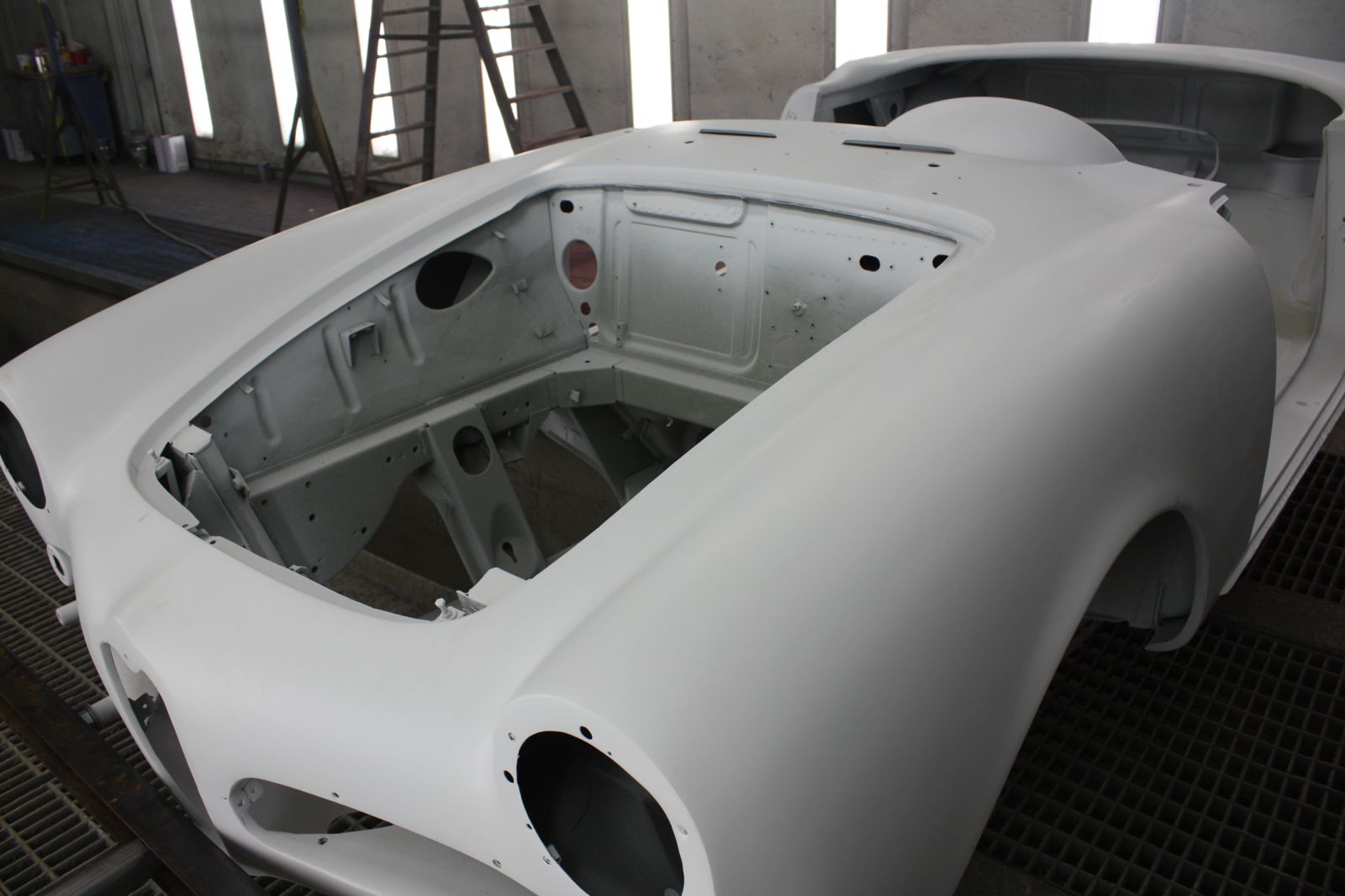 Lackierung Giulietta Spider 1300 Typ 750 D bei bewegungs-energie.de