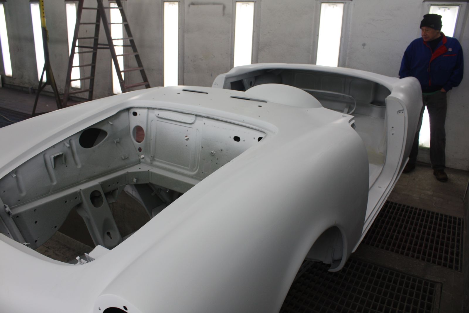 Lackierung Giulietta Spider 1300 Typ 750 D bei bewegungs-energie.de